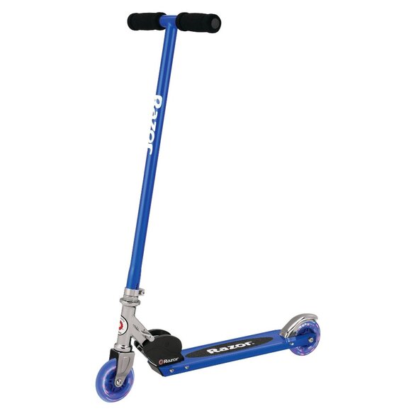 Razor S Folding Kick Scooter with Light-up Wheel - Blue for Kids Ages 5+ - Picture 1 of 10
